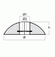 Flange Anode with UK type insert Ø148 - ALUMINUM - Sold per 1 piece - 00105UKAL - Tecnoseal